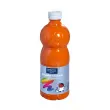 Gouache liquide orange 1000ml non toxique fluide - Lefranc bourgeois photo du produit