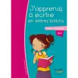 Cahier apprentissage hamelin j apprends a ecrire 72 pages - Serpodile photo du produit