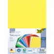 Paquet de 100 feuilles de papier à dessin teinte DIN A4 130g - 10 coloris assortis - Folia photo du produit