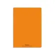 Cahiers pique grands carreaux classique couverture polypropylene orange a4+ - Conquerant photo du produit