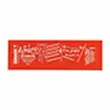 Billographe nº33 trace musique portee 2mm plastique orange - Minerva photo du produit