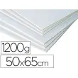 Carton entrecolle clairefontaine mi-fin 50x65cm 1200g blanc gris photo du produit