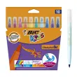 Feutre kids visaquarelle encre lavable pointe pinceau 10u - Bic photo du produit