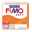Pate a modeler fimo soft coloris mandarine pain 57g - Graine creative photo du produit