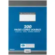 Copies double sept a4 210x297mm 200p 70g seyes non perforees - Conquerant photo du produit