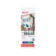 E - 4200 - boîte 6 couleurs froides noir violet bleu clair vert clair - Edding photo du produit