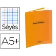 Cahier piq&ucirc;re Sey&egrave;s - A5+ 90 g - 48 pages - Orange - Conqu&eacute;rant photo du produit