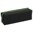 Trousses rectangulaire school ecokids pop noir zip vert - Sign photo du produit