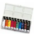 Gouache p&eacute;b&eacute;o couleurs lumineuses 10 tubes 10 ml assortis - Pebeo photo du produit