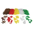 FEUTRINE ADHESIVE LOOLIPO PACK NOEL 150 PCS 10 COLORIS ASSORTIS photo du produit