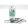 PAILLETTES NID D'ABEILLE 100G EN POT PLASTIQUE - ARGENT photo du produit