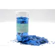 PAILLETTES NID D'ABEILLE 100G EN POT PLASTIQUE - BLEU photo du produit