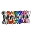 FILS &Agrave; BRODER - M&Eacute;TALLIQUES - 26 X 8 M - 26  PCS - 13 COLORIS photo du produit