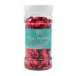 PAILLETTES NID D'ABEILLE 100G EN POT PLASTIQUE - ROUGE photo du produit