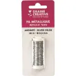 BOBINE FIL METALLIQUE 30 M DIAM 0,3 ARGENTE photo du produit