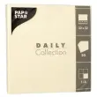 Serviettes - 320 x 320 mm - 3 couches - Bordeaux - Papstar photo du produit