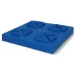 Plaque de stabilisation pour vérins bleu jeu de 4 - Cartrend photo du produit