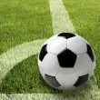 Serviettes &agrave; motif 'Football', 330 x 330 mm - Papstar photo du produit