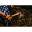 H&acirc;che universelle, manche en bois, 1 kg - Bradas photo du produit