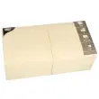 Serviettes lunch - 330 x 330 mm - Jaune - Papstar photo du produit