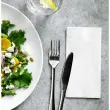 Serviette Lunch, 328 x 325 mm, 2 couches, blanc - Tork photo du produit