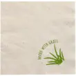 Serviette de table, 300 x 300 mm, naturel - Papstar photo du produit