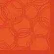 Serviette 'ROYAL Collection Bubbles', nectarine - Papstar photo du produit