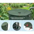 Citerne RÉCUP'O, diamètre: 800 mm, 500 litres, vert - Eda Fontaine photo du produit