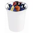 Poubelle de table / range-couverts TOP CHROME, blanc - Aps photo du produit