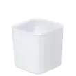 Cache-pot EDEN, largeur : 200 mm, blanc - Orthex photo du produit