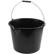 Seau avec bec verseur, 20 litres, PP, noir - Bradas photo du produit