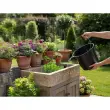 Seau avec bec verseur, 20 litres, PP, noir - Bradas photo du produit