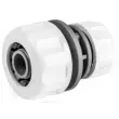Connecteur de tuyau WHITE LINE, 1' sur 3/4', blanc - Bradas photo du produit