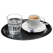 Plateau de service KAFFEEHAUS, ovale, en mélamine noir - Aps photo du produit