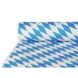 Nappe damassée, (l) 1,0 x (L)50 m, 'bleu bavarois' - Papstar photo du produit