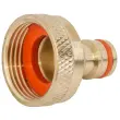 Nez de robinet avec filetage intérieur 3/4', laiton - Bradas photo du produit