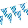 Nappe damassée - (l) 1,0 x (L) 10 m - Bleu bavarois - Papstar photo du produit