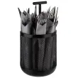Range-couverts DART, en m&eacute;tal, noir - Aps photo du produit