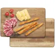 Planchette, bois d'acacia, rectangulaire, set de 2 - Metaltex photo du produit