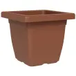 Pot de fleurs Nazca - largeur 320 mm - Anthracite - Tera photo du produit