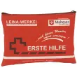 Trousse de premiers secours mobile LEINA, 24 pi&egrave;ces, en nylon, rouge - Leina-Werke photo du produit