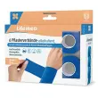 Pansement, auto-adh&eacute;sif, 6 rouleaux, bleu - Lifemed photo du produit