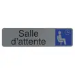Plaque de signalisation &laquo; Vestiaire &raquo; - Exacompta photo du produit