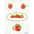 Etiquette de confiture Couronnes de fruits, 76 x 35 mm - Herma photo du produit