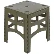 Table de camping pliante 'timo', M, olive - Keeeper photo du produit