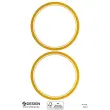 Étiquette, cadre doré, 38 x 24 mm - Avery Zweckform photo du produit