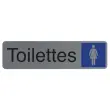 Plaque de signalisation &laquo; Toilettes handicap&eacute;s &raquo; - Exacompta photo du produit