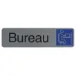 Plaque de signalisation 'Poussez' - Exacompta photo du produit