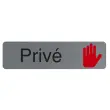 Plaque de signalisation « Entrée interdite » - Exacompta photo du produit