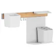 Kit combi M, 7 pièces, blanc - Tesa photo du produit
